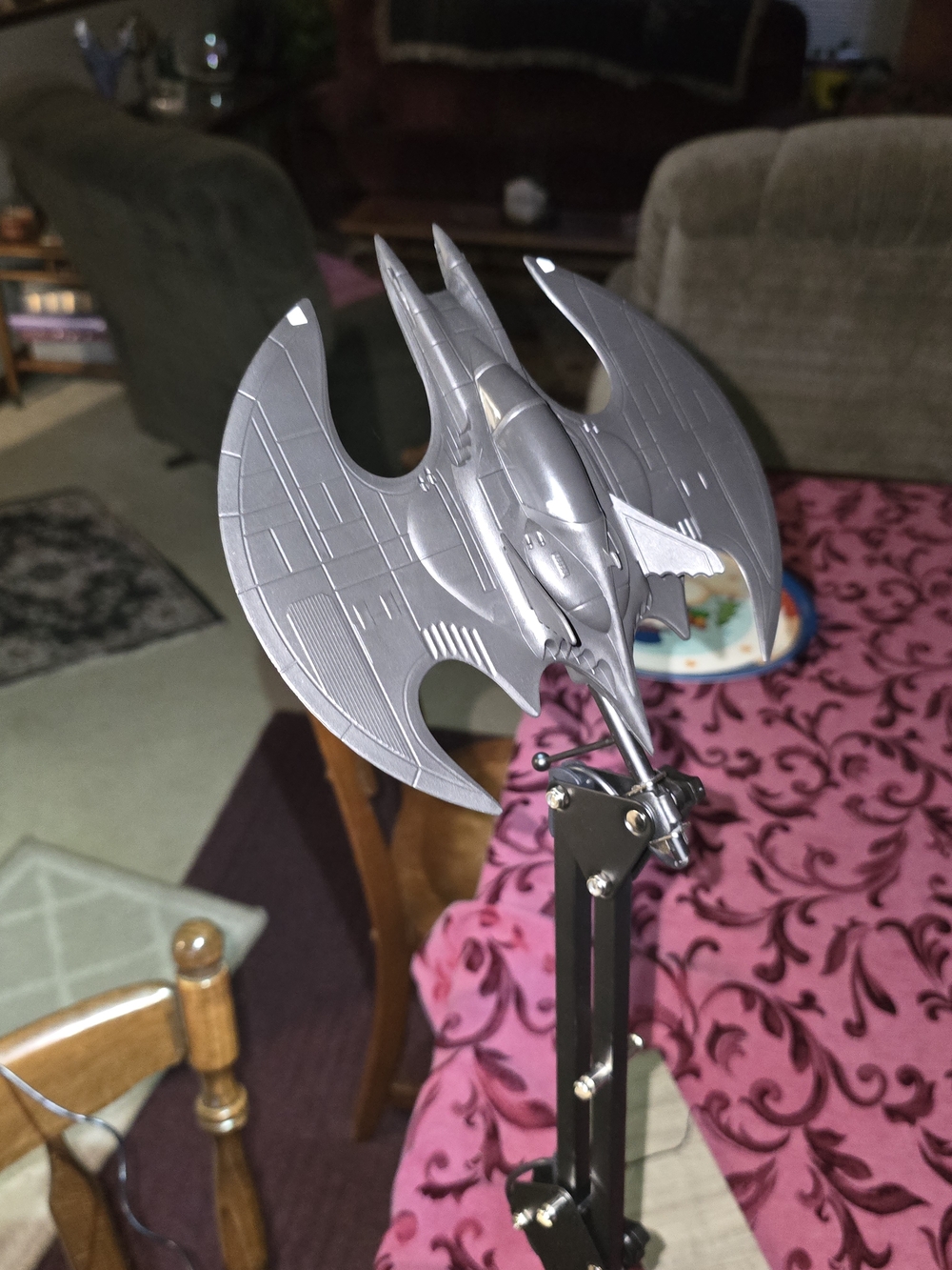 BATWING POSABLE LAMP-HARD TO FIND! - Picture 15 of 16
